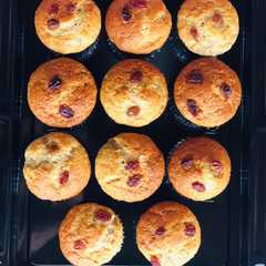 A picture of Banana Cupcake (pisang cupcake) lembut dan anti gagal 😊.