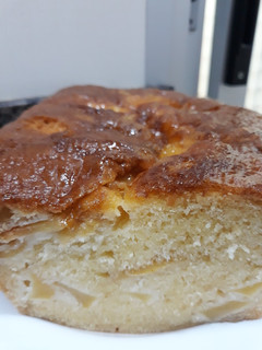 Una foto de Bizcocho de manzana sin gluten
