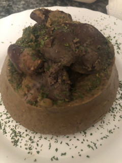 Una foto de 286. Higaditos de pollo con puré de lentejas (principal legumbres)
