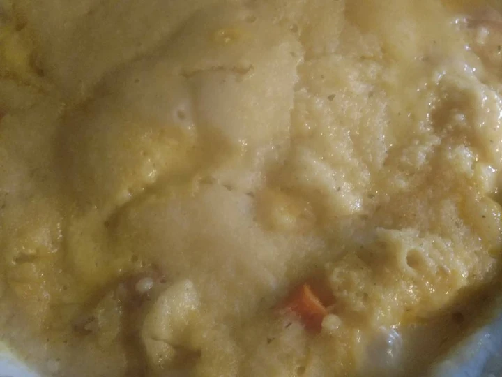 Easy Steps to Prepare Crock-Pot Cornbread Chicken Pie the Delicious Appealing