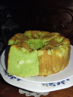 Foto resep Chiffon cake Pandan Keju