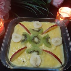 A picture of Fruits Custard.
