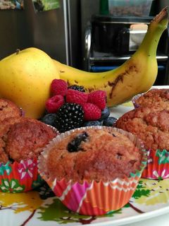 Una foto de Muffins colibrí a mi manera