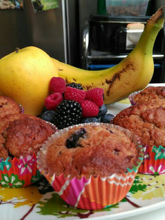 Una foto de Muffins colibrí a mi manera