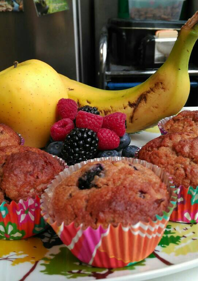 Una foto de Muffins colibrí a mi manera