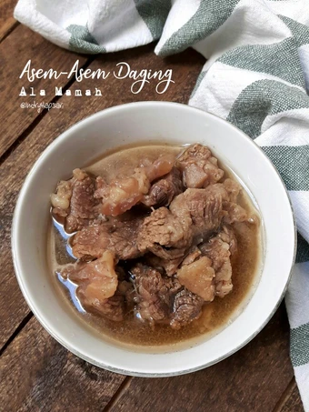 Cara Mudah Membikin Resep Asem-asem Daging Simple Ala Mamah yang Enak Banget Anti Ribet, Bikin Ngiler