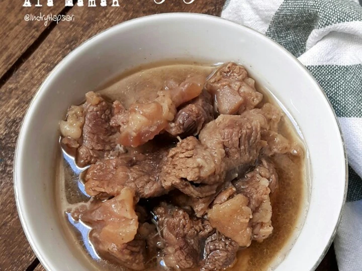Cara Mudah Membikin Resep Asem-asem Daging Simple Ala Mamah yang Enak Banget Anti Ribet, Bikin Ngiler