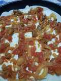 Pizza con peperonata 2 variantes