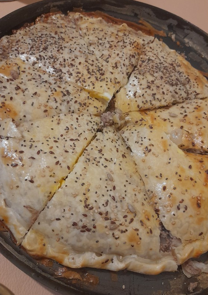 Una foto de Tarta de atún súper fácil 4 ingredientes
