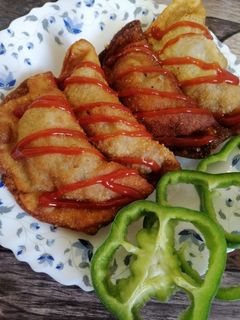 عکسی از دستور پیراشکی گوشت