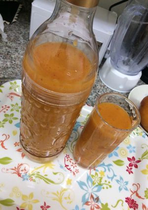 صورة لوصفة عصير فواكه 🍓🍑