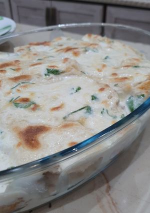صورة لوصفة صينية شاورما بالجبن