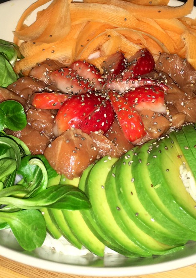 Una foto de Poke bowl