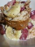Capirotada de fresa a las Tres leches