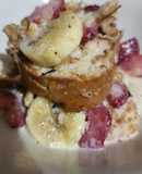 Capirotada de fresa a las Tres leches