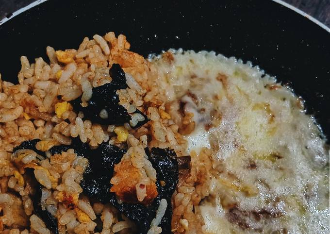 Resep Easy Kimchi Fried Rice With Mozzarella Cheese Oleh Aliya Huzna V Cookpad