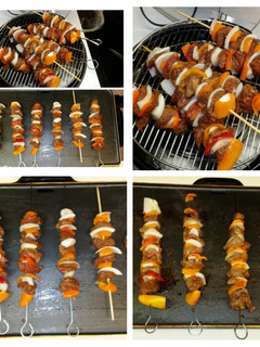A picture of Grill Inside Beef Kabobs.