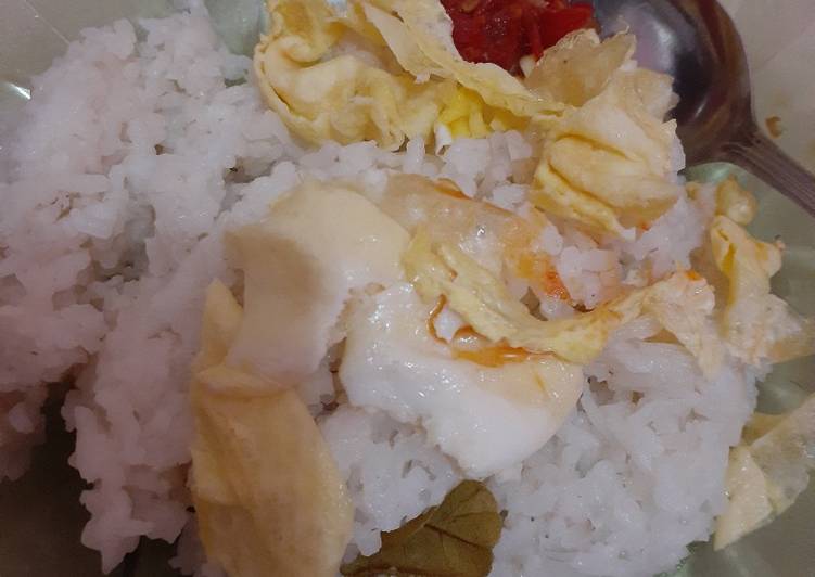 Cara Menghidangkan Nasi uduk ricecooker Kekinian