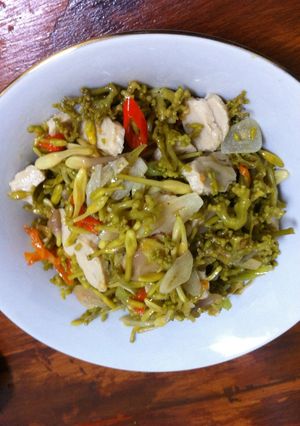 Foto resep Bunga pepaya