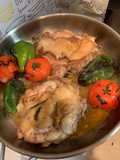 Pollo a la sartén