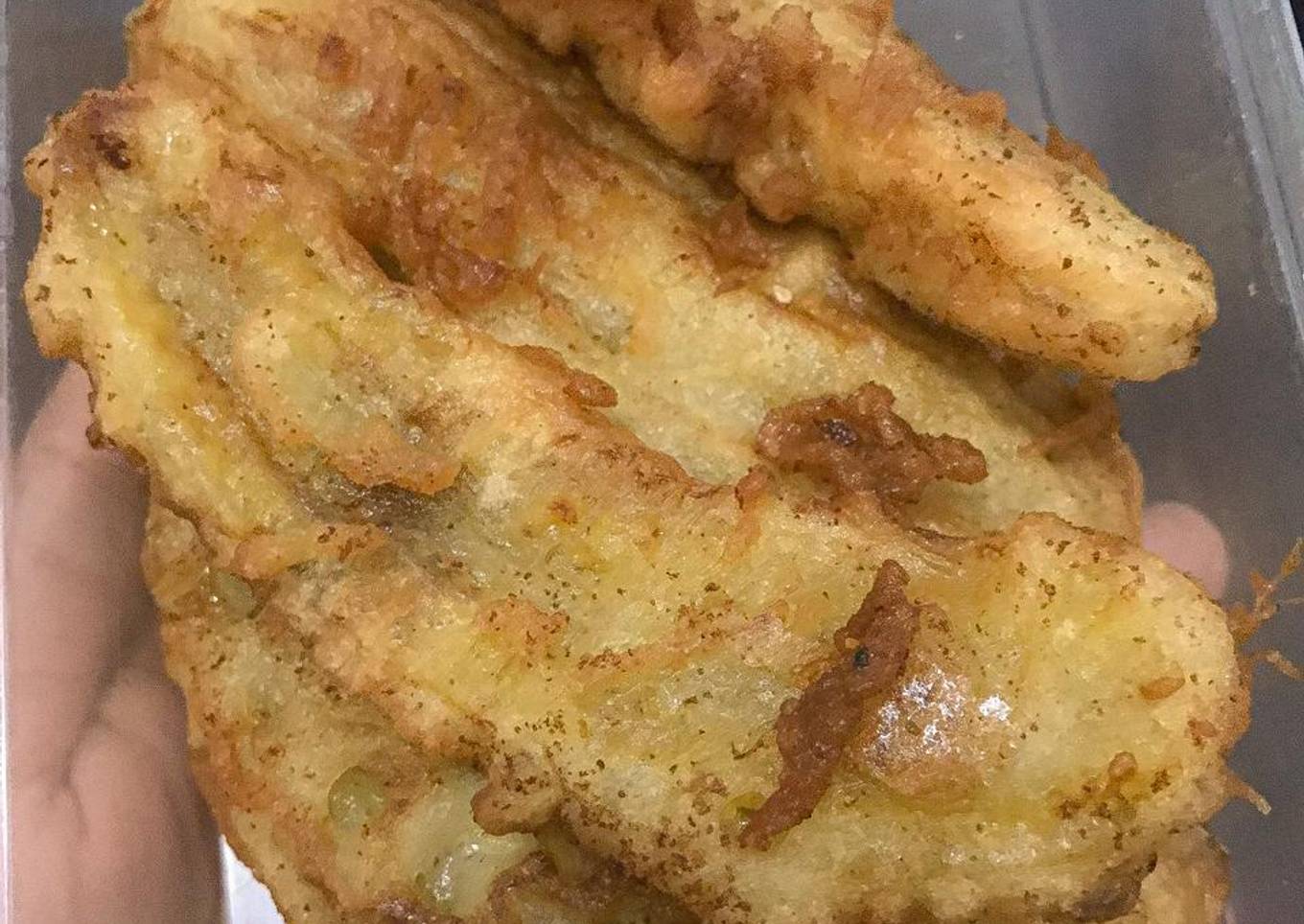 Pisang goreng uli