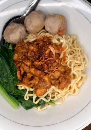 Foto resep Mie Ayam Bakso Rumahan