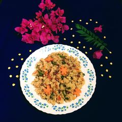 A picture of Rava Upma.