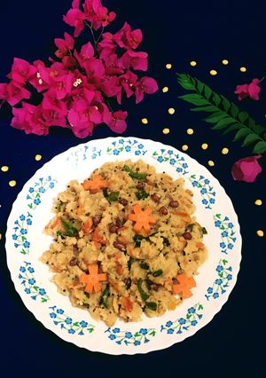 A picture of Rava Upma.