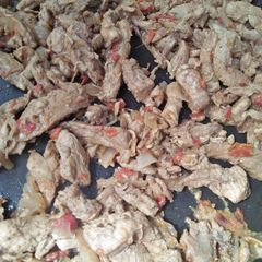 A picture of Panwetfried chicken steck.