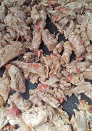 A picture of Panwetfried chicken steck.