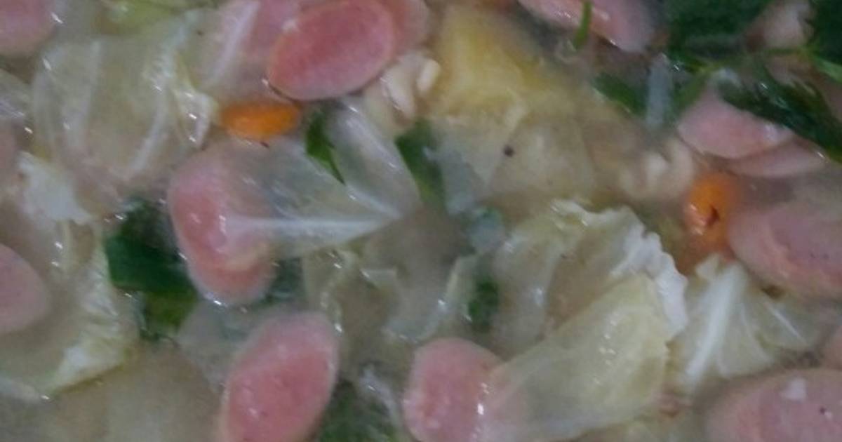 Resep Sup Sosis Makaroni Oleh Farida Cookpad