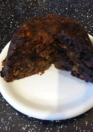 A picture of Christmas Pudding.
