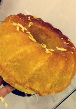 صورة لوصفة كيك بطعم الليمون