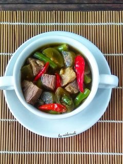 Foto resep Asem Asem Daging Sapi Buncis