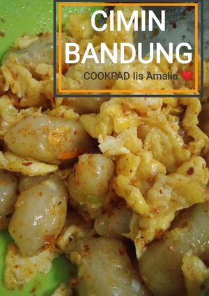 Foto resep Cimin Bandung | aci telor | anak kost | murah meriah
