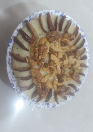 A picture of Andai ka Halwa.