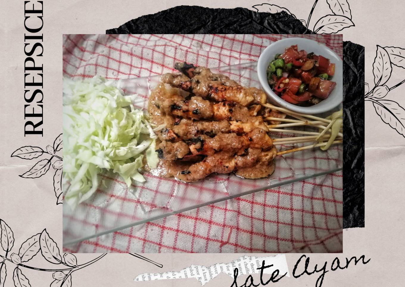 Sate Ayam Bumbu Kacang