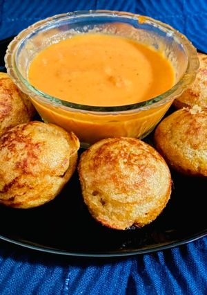 A picture of Sweet paniyaram / kulipaniyaram / paddu.
