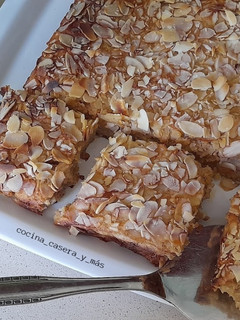Una foto de Tarta de manzana y avena