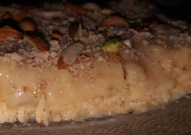 Recipe of Ultimate Malai milk cake