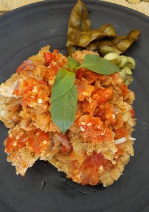 Foto resep Sambal geprek sederhana