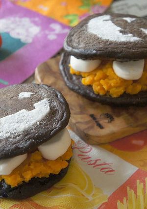 A picture of Funny Halloween Dorayaki.