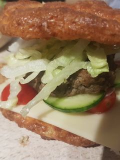 Ketogenic hamburger recept fotója