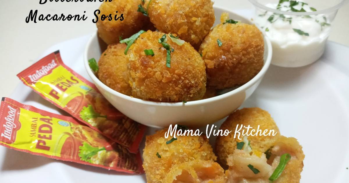 Resep Bitterbalen Macaroni Sosis oleh Mama Vino Kitchen 