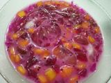 Dragon fruit leci punch