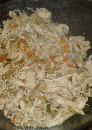 Foto resep Ayam suwir bumbu bali