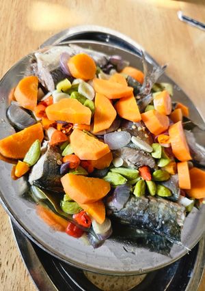 Foto resep Ikan kembung kukus