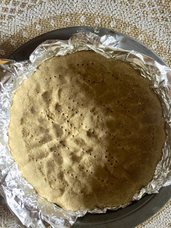 Una foto de Masa para tarta de harina de lentejas y avena 🔆