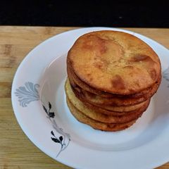 A picture of Sweet potato Puri.