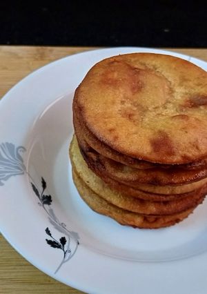 A picture of Sweet potato Puri.